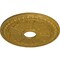Ekena Millwork Raymond Ceiling Medallion (Fits Canopies up to 5 1/8"), 18 1/8"OD 3 5/8"ID x 1 1/8"P, Pharaohs Gold CM18RAPGS - alternate 2